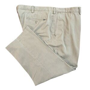 Polo Ralph Lauren Men’s Khaki Stretch Classic Fit Pants Size 44B Hemmed Length